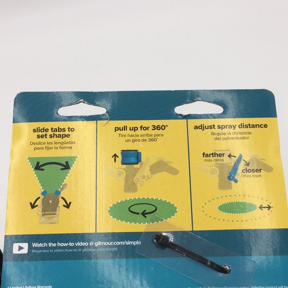 Gilmour Heavy Duty Lawn Garden Yard Water Sprinkler Circular - Picture 8 of 13